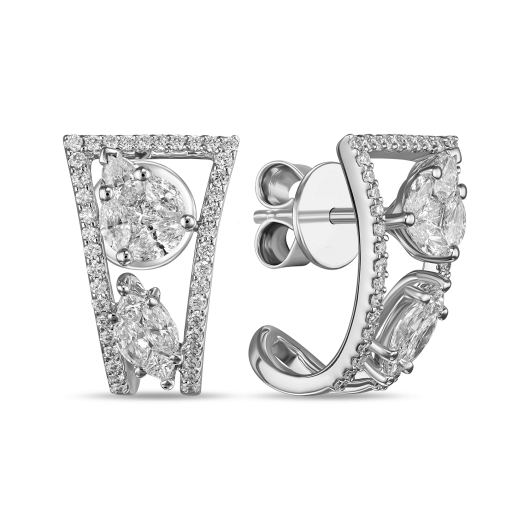 Серьги с бриллиантами