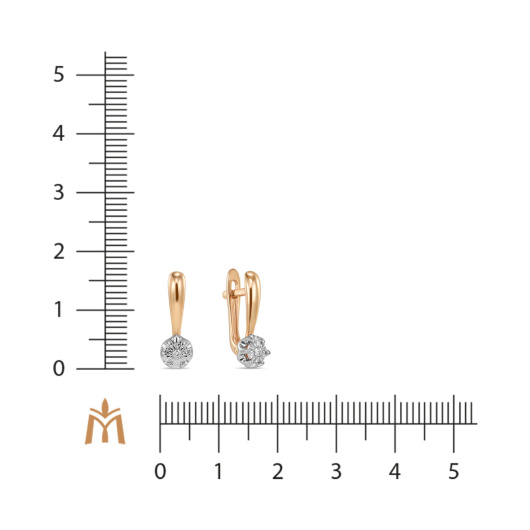 Серьги с бриллиантами