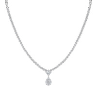 Колье с бриллиантами - фото 1