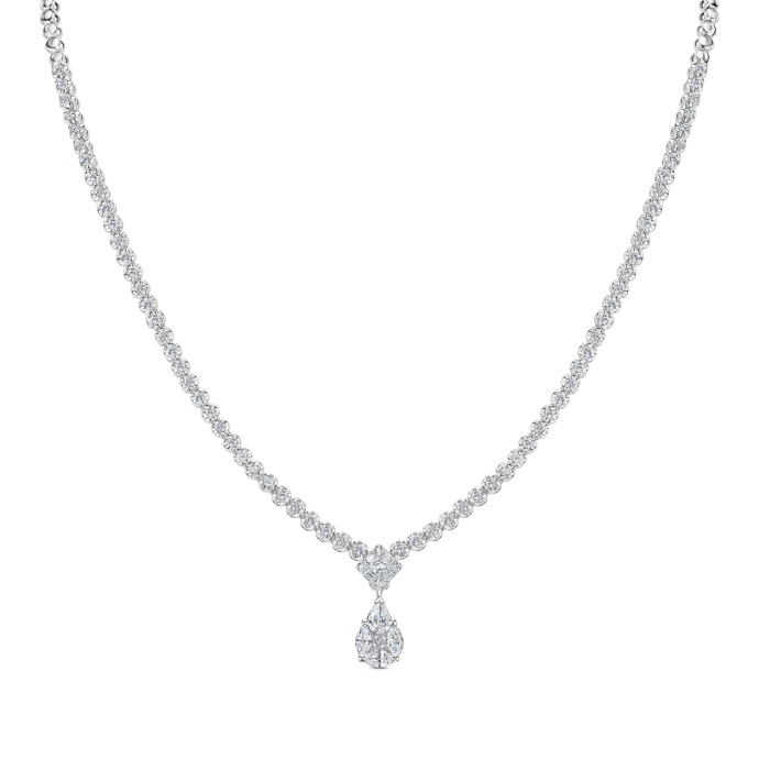 Колье с бриллиантами - фото 1