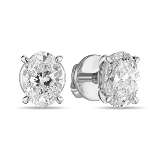 Серьги с бриллиантом