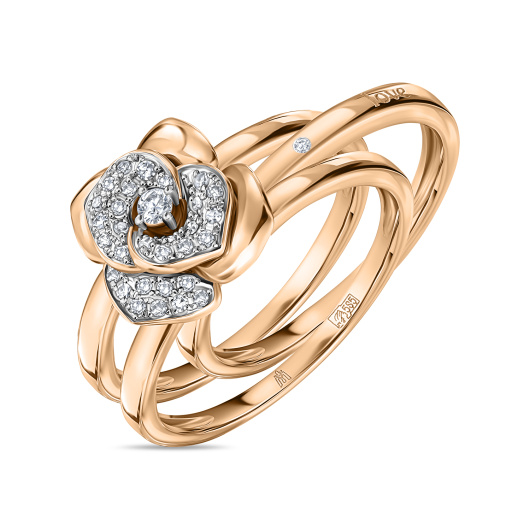 Кольцо с бриллиантами