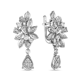 Серьги с бриллиантами