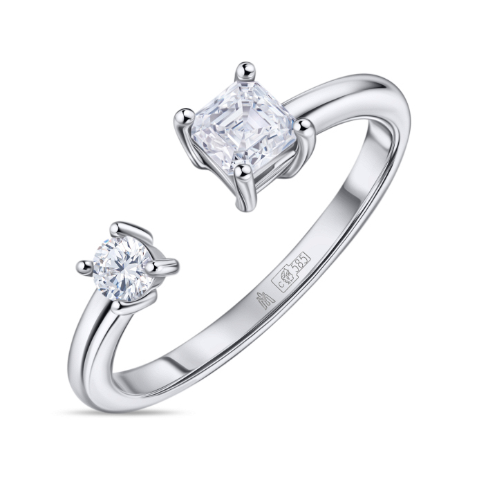 Кольцо с бриллиантами - фото 1 Кольцо с бриллиантами - фото 1