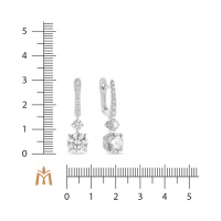 Серьги с бриллиантом - фото 2 Серьги с бриллиантом - фото 2