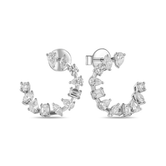 Серьги с бриллиантами