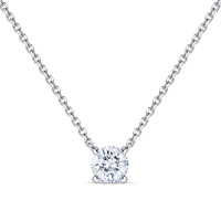 Колье с бриллиантом - фото 1