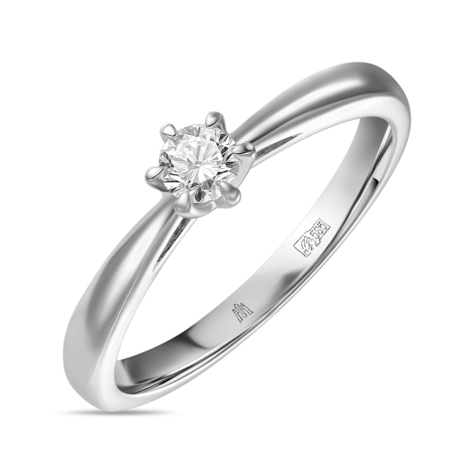 Кольцо с бриллиантом