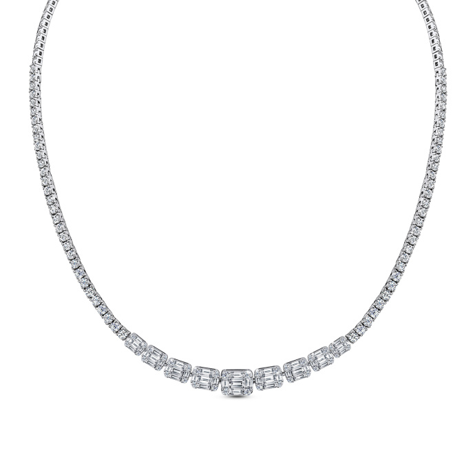 Колье с бриллиантами - фото 1 Колье с бриллиантами - фото 1