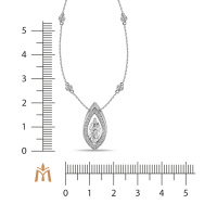 Колье с бриллиантом - фото 2 Колье с бриллиантом - фото 2