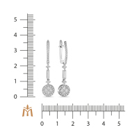 Серьги с бриллиантами - фото 2 Серьги с бриллиантами - фото 2