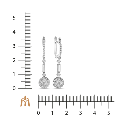 Серьги с бриллиантами