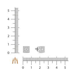 Серьги с бриллиантами