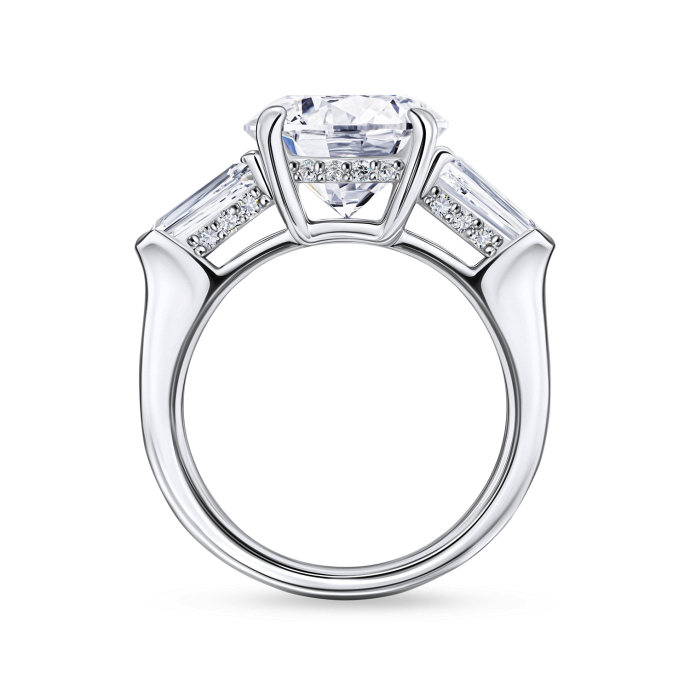 Кольцо с бриллиантом - фото 2