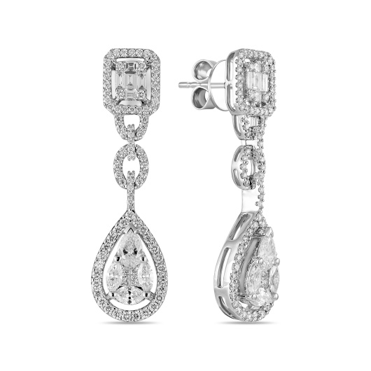 Серьги с бриллиантами