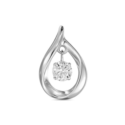 Подвеска с бриллиантом