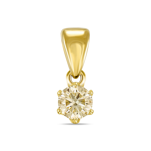 Подвеска с бриллиантом