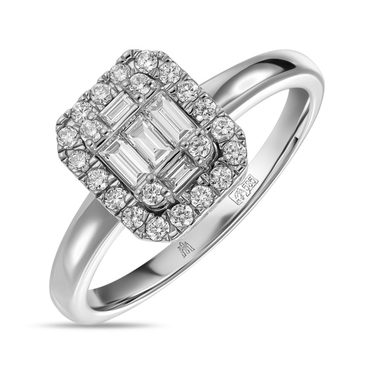 Кольцо с бриллиантом