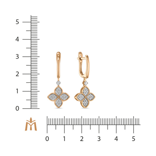 Серьги с бриллиантами