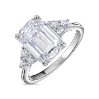 Кольцо с бриллиантом - фото 1