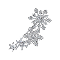 Брошь с бриллиантом - фото 1