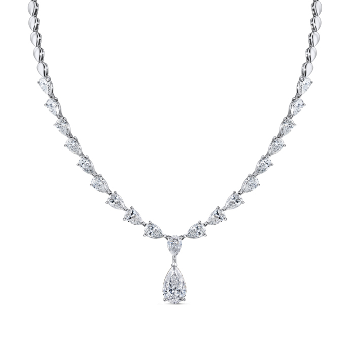 Колье с бриллиантом - фото 1