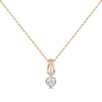 Колье с бриллиантом - фото 1 Колье с бриллиантом - фото 1