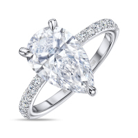 Кольцо с бриллиантом - фото 1 Кольцо с бриллиантом - фото 1