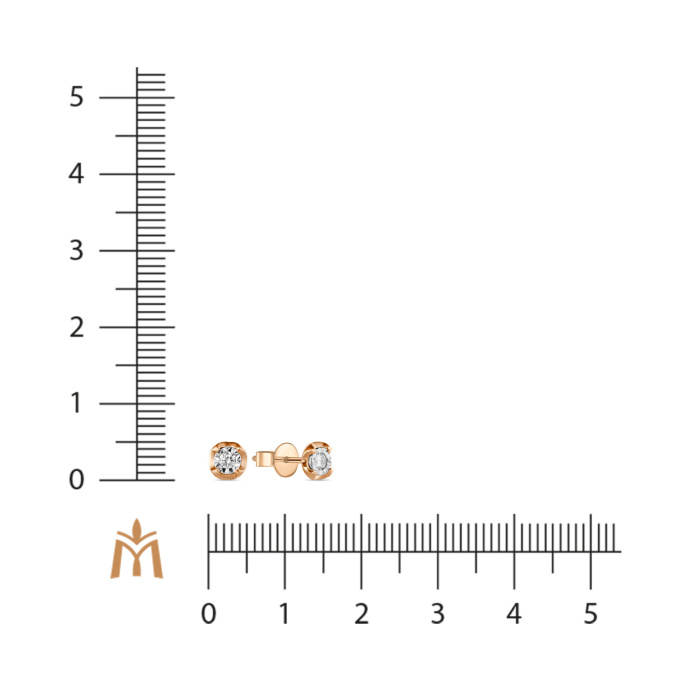 Серьги с бриллиантами - фото 2 Серьги с бриллиантами - фото 2
