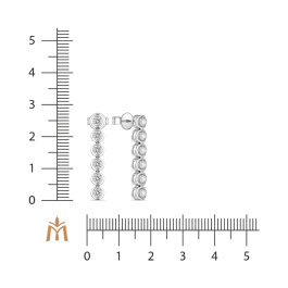 Серьги с бриллиантами