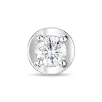 Моносерьга с бриллиантом - фото 1