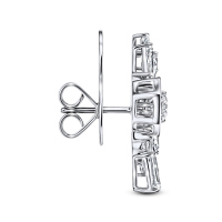 Серьги с бриллиантами - фото 4 Серьги с бриллиантами - фото 4