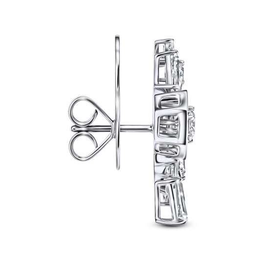 Серьги с бриллиантом