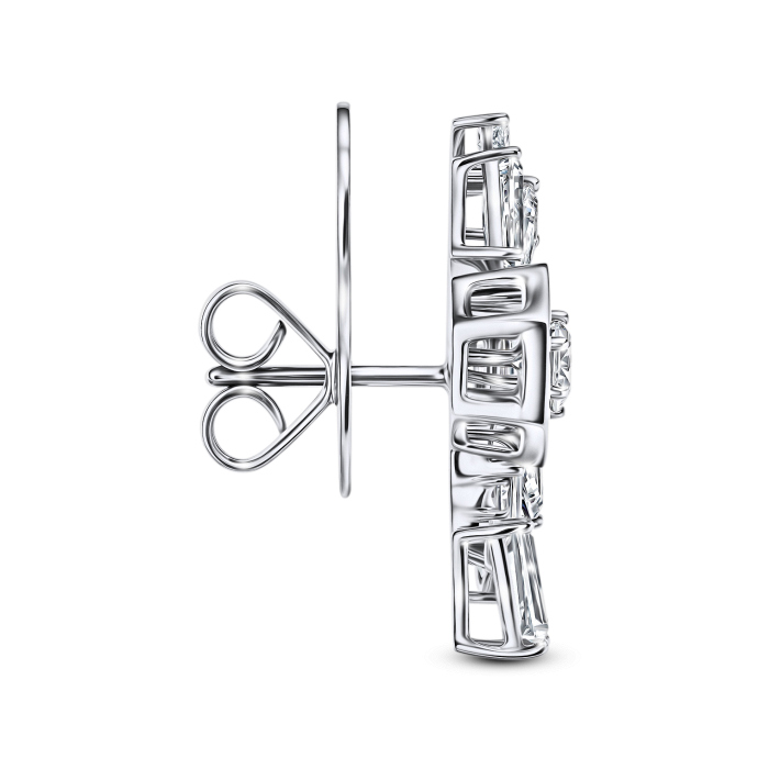 Серьги с бриллиантами - фото 4 Серьги с бриллиантами - фото 4