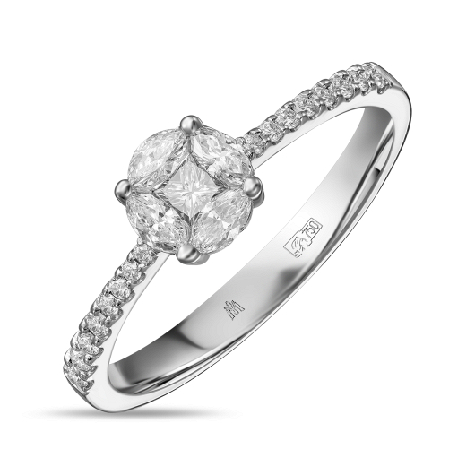 Кольцо с бриллиантами