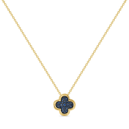 Колье с сапфирами