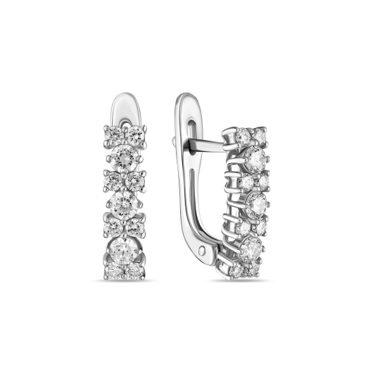 Серьги с бриллиантами