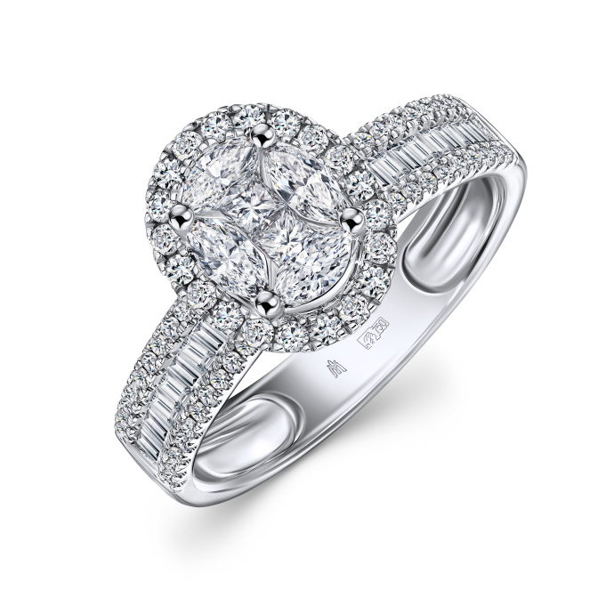 Кольцо с бриллиантами - фото 2 Кольцо с бриллиантами - фото 2