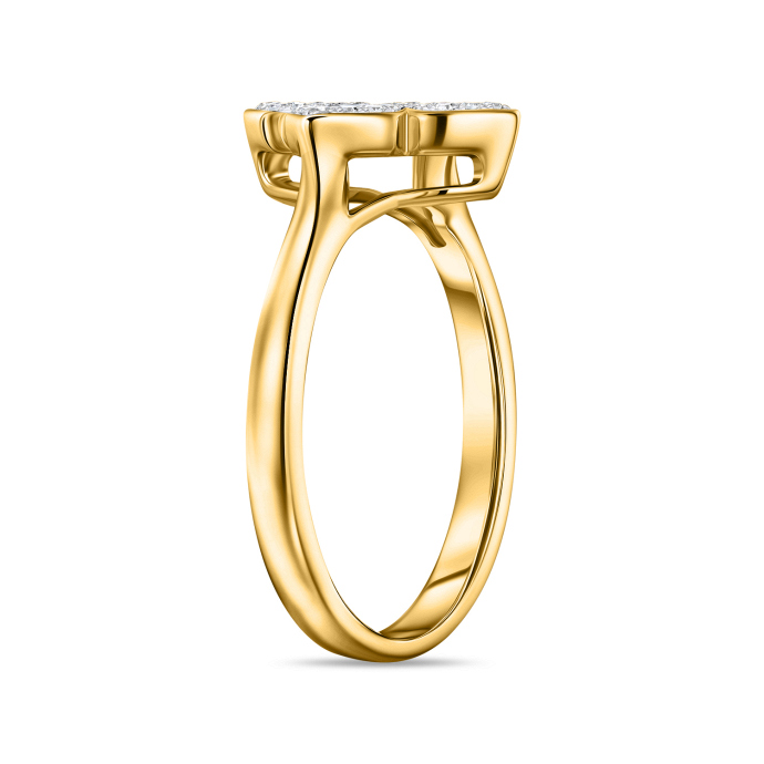 Кольцо с бриллиантами - фото 2