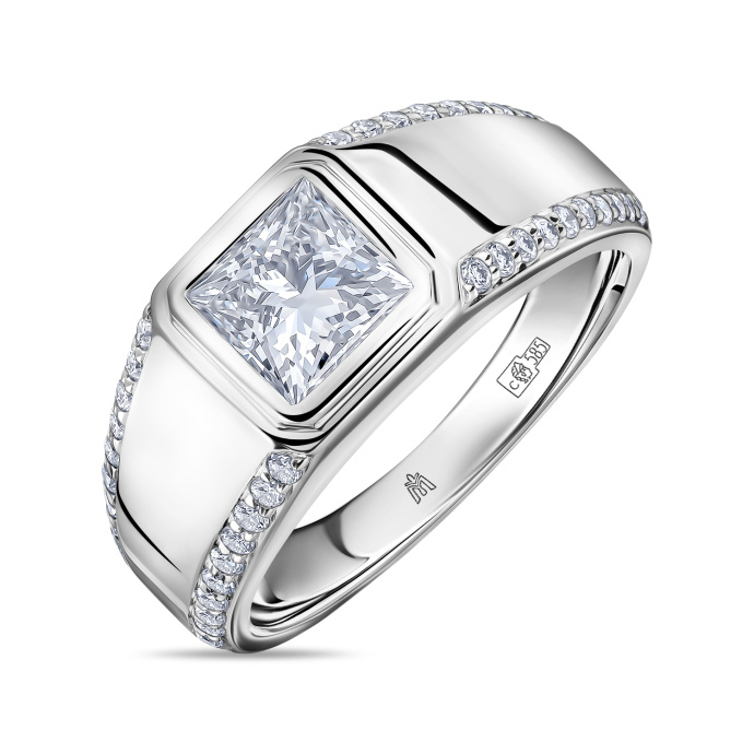 Мужское Кольцо с бриллиантом - фото 1 Мужское Кольцо с бриллиантом - фото 1