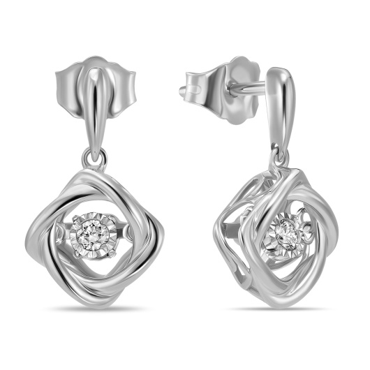 Серьги с бриллиантами