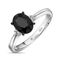 Кольцо с бриллиантами и цветными сапфирами - фото 1 Кольцо с бриллиантами и цветными сапфирами - фото 1