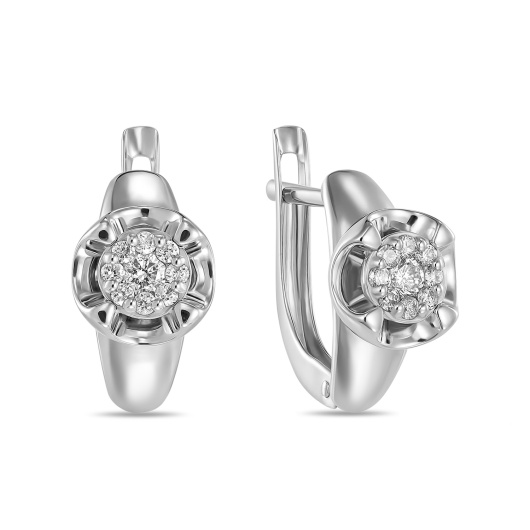 Серьги с бриллиантами