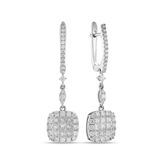 Серьги с бриллиантами