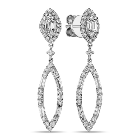 Серьги с бриллиантами