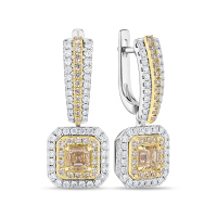 Серьги с бриллиантами - фото 1 Серьги с бриллиантами - фото 1