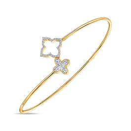 Браслет жесткий с бриллиантами