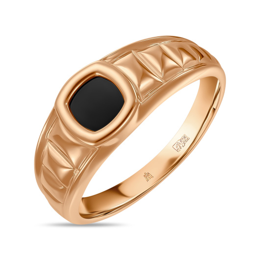 Мужское Кольцо с ониксом