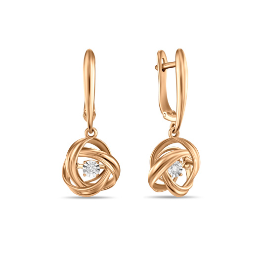 Серьги с бриллиантами