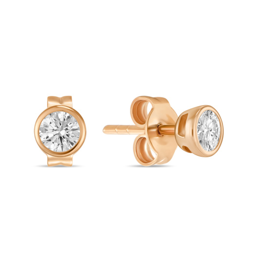 Серьги с фианитами